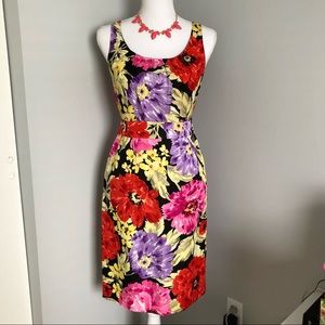 Banana Republic floral sheath dress